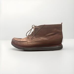 Cole Haan Grand OS Moc II Chukka Men’s 11.5M Leather Boot | C26176 Harvest Brown